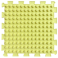 Masážna ortopedická podložka Puzzle "Mix" PLÁST 1 element