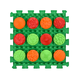 Masážna podložka Puzzle Mix PLÁSTVE 1 diel + sada modulov Vzory