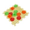 Masážna podložka Ortek Mix Puzzle – 4 diely + 4 sady modulov Vzory