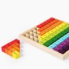 Drevená Montessori násobilka