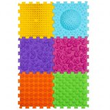Masážna podložka Ortek Mega Mix Puzzle, 6 dielov, AKTUALIZOVANÁ Fyzioterapie psů