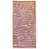 Masážna podložka s prírodnými kamienkami Ortek SOFT 93x44cm