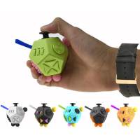 Fidget kocka na rozvoj jemnej motoriky Senzorická antistresová hračka