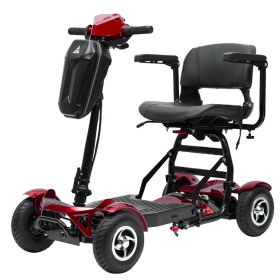Elektrický skúter robustný (nosnosť do 150 kg) štvorkolesový pre seniorov a zdravotne postihnutých MS 309
