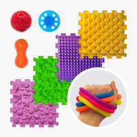 Vývojová senzorická súprava Hmatové antistresové hračky