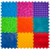 Masážna ortopedická podložka Puzzle "Mix" 9 prvkov