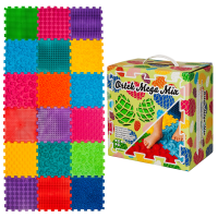 Senzorický koberec Puzzle "Mega Mix" 18 prvkov