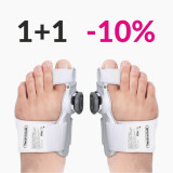 Dlaha na nohu Hallux Valgus 2 ks nastaviteľná Bandáž na hallux valgus