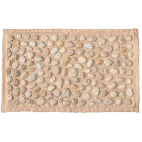 Masážna podložka s prírodnými kamienkami Ortek SOFT 74x44cm