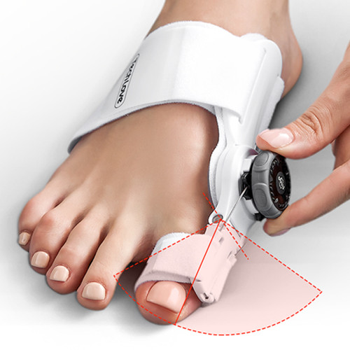 Valgus dlaha pomocka nastaviteľná Bandáž korektor na hallux valgus