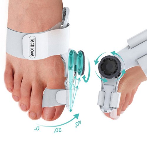 Valgus dlaha pomocka nastaviteľná Bandáž korektor na hallux valgus