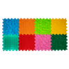 Senzorická masážna podložka pre psov Puzzle "Mix" 8 prvkov Fyzioterapie psů