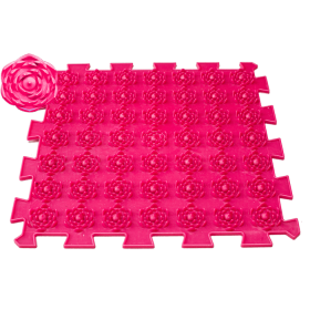 Masážna ortopedická podložka Puzzle "Mix" Lotosy 1 element