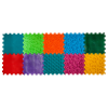 Masážna ortopedická podložka Puzzle "Mix" 10 prvkov + Hra Lesné dobrodružstvá DARČEK 