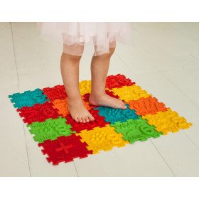 Masážna podložka Puzzle Ortek Matematika 32 modulov