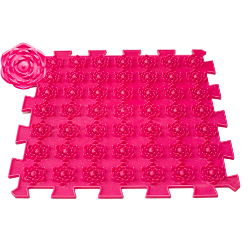 Masážna podložka Ortek Mix Puzzles, 12 dielikov + bezplatné vzory